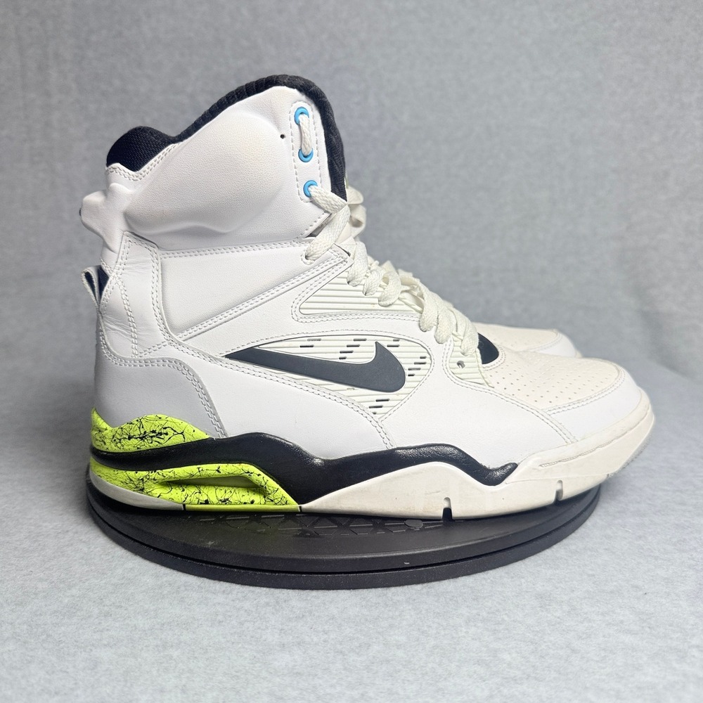Nike Air Command Force Billy Hoyle White Volt 684715-100 Mens 9.5 High Top